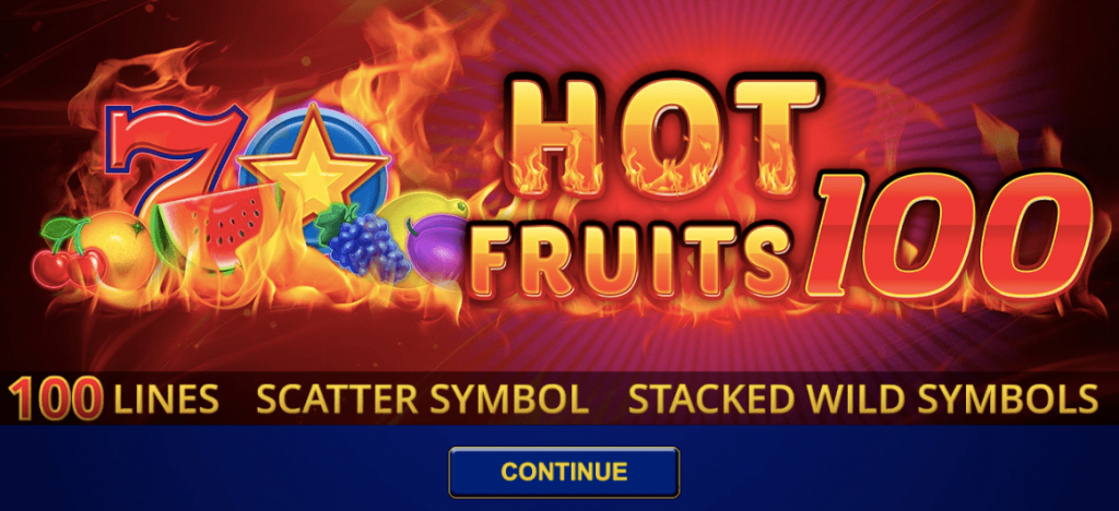 Hot Fruits casino slot game